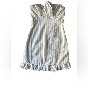 New AE studio cotton candy LA tie front mini dress size XS